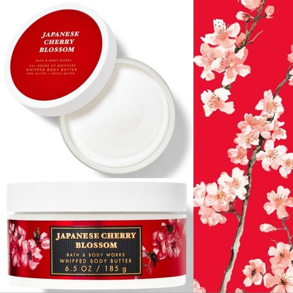 Bath & Body Works Other - Bath & Body Works Japanese Cherry Blossom Whipped Body Butter 6.5oz NEW